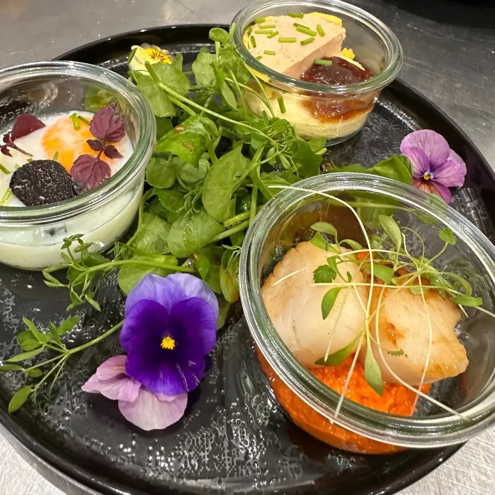 Repas entreprise à Vayres